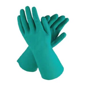 GREEN NITRILE GLOVES
